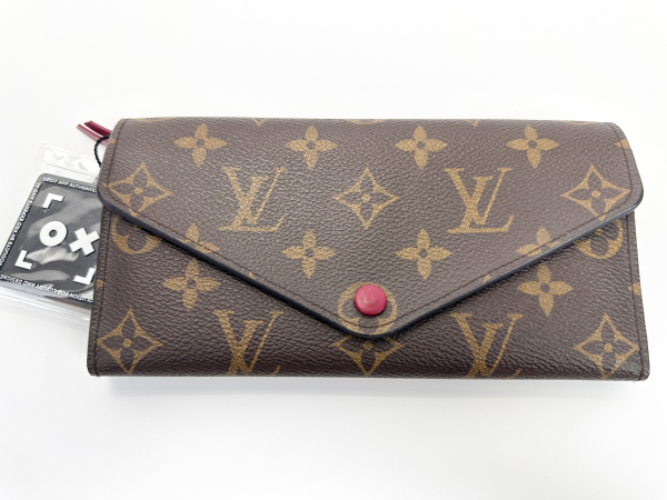 Louis Vuitton Louis Vuitton Monogram Pallas Wallet Fuchsia