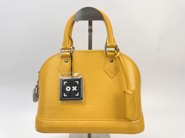 Louis Vuitton Louis Vuitton Epi Alma BB Jaune Vif