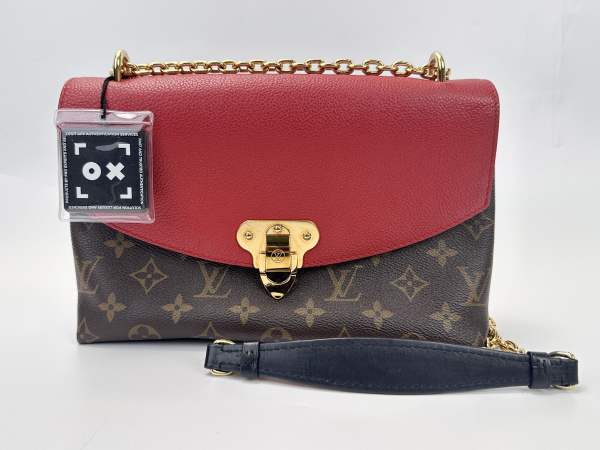 Louis Vuitton Louis Vuitton Monogram Pallas Clutch Cerise