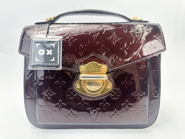 Louis Vuitton Louis Vuitton Monogram Vernis Bellevue PM Amarante