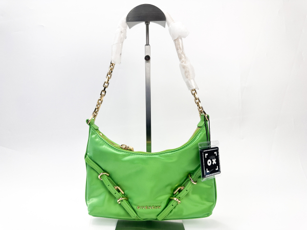 Givenchy Givenchy Voyou Chain Bag in Green Satin