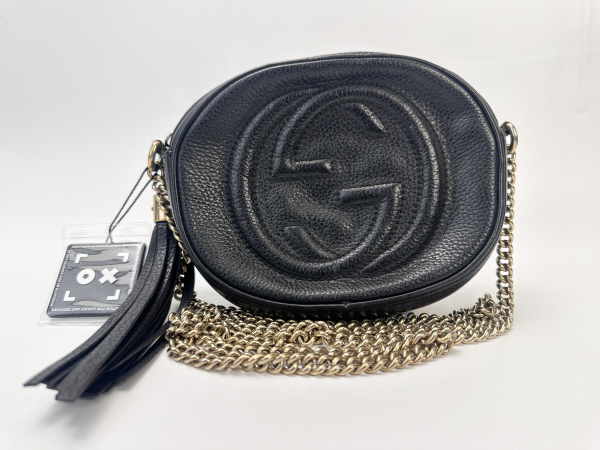 Gucci Gucci Soho Disco Bag Black Leather