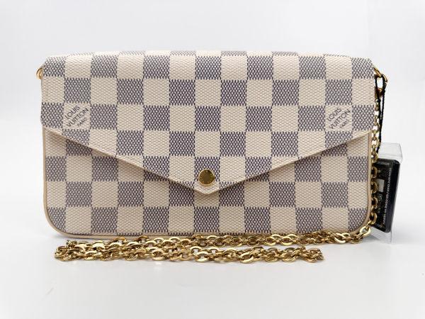 Louis Vuitton Louis Vuitton Damier Azur Felicie Pochette