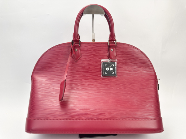 Louis Vuitton Louis Vuitton Epi Leather Alma PM Red